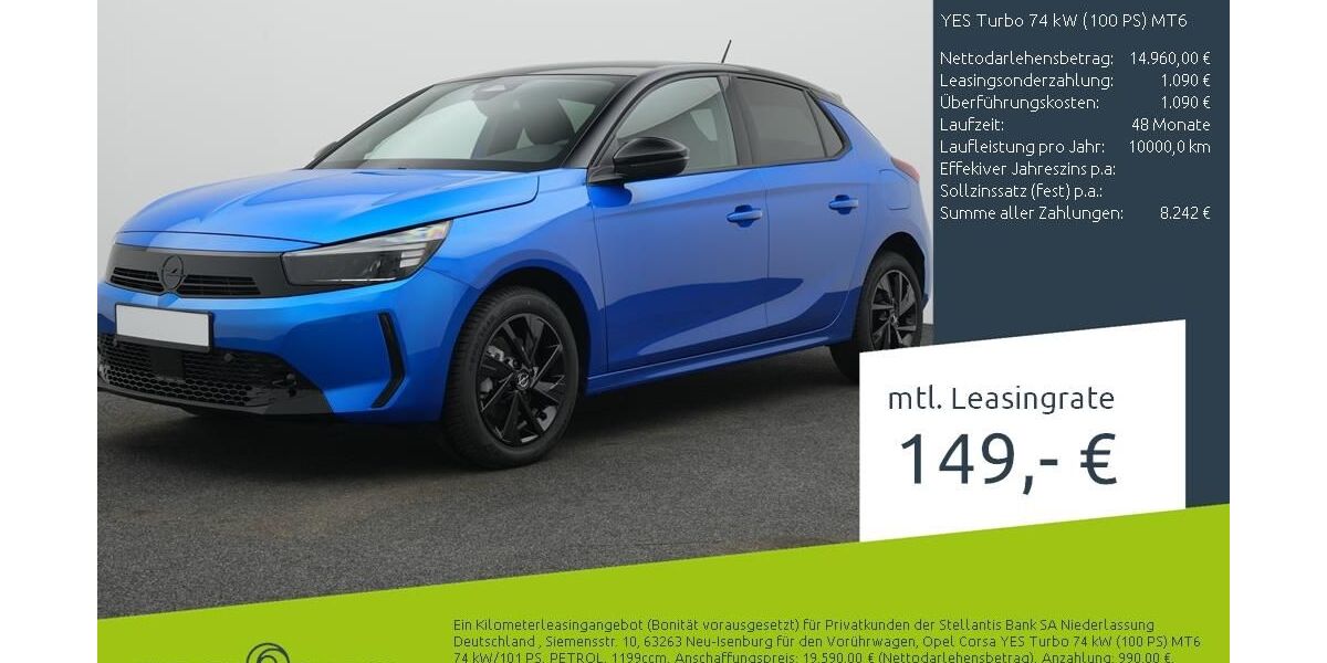 Opel Corsa 12.242 km 14.740 &euro; Dülmen 48249