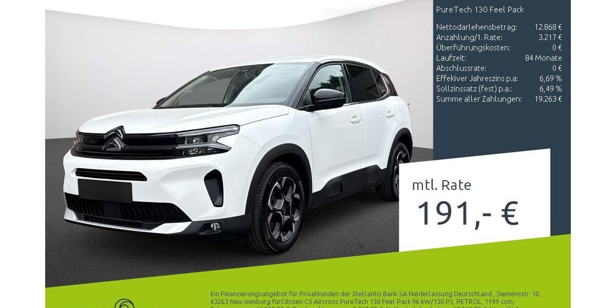 Citroen C5 Aircross 34.857 km 16.085 &euro; Münster - Amelsbüren 48163