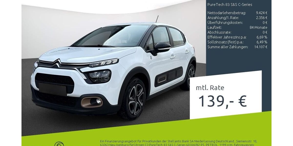 Citroen C3 23.037 km 12.849 &euro; Dülmen 48249