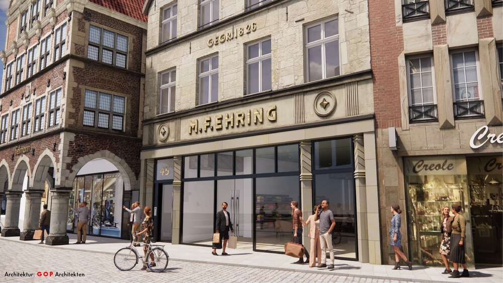 Etagenwohnung Münster Altstadt - 3 Zimmer, 93 m&sup2;, 2.106&euro; | Angebot:24271668